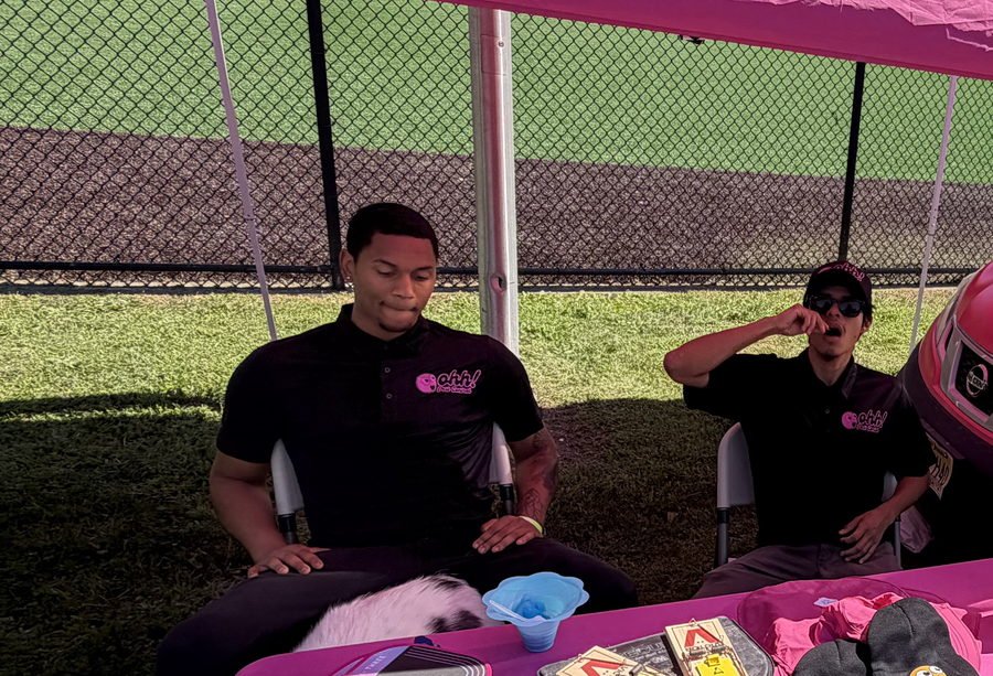Ohh Pest Control technicians at a community event in New Jersey